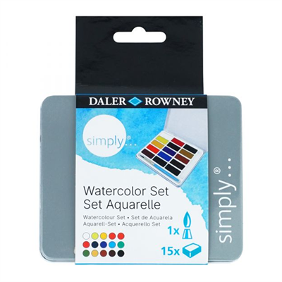 Daler Rowney Simple Tablet Suluboya 15 li 134500015