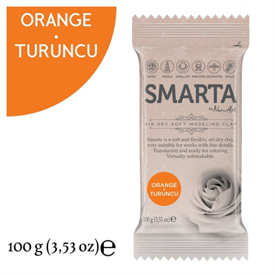 Smarta Modelleme Hamuru 100gr Turuncu