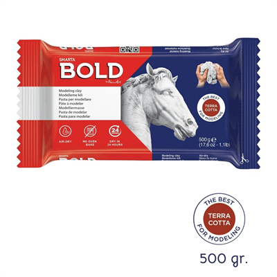 Smarta Bold Modelleme Hamuru 500gr Terra Cotta
