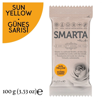 Smarta Modelleme Hamuru 100gr Güneş Sarısı