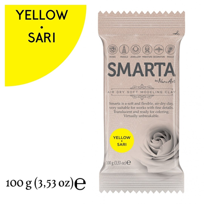 Smarta Modelleme Hamuru 100gr Sarı