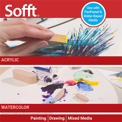 Panpastel Yuvarlak Bıçak Ve 5 Kapak Yumuşak Bıçak Ve Kapaklar Pp65001