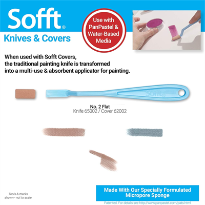 PanPastel Sofft Knife&Cover No:2 Düz