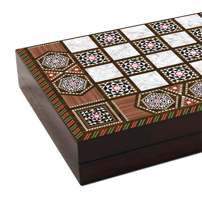 Star Masif Sedef Tavla Büyük