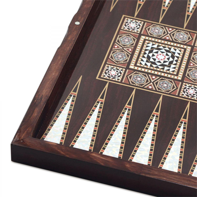 Star Masif Sedef Tavla Büyük