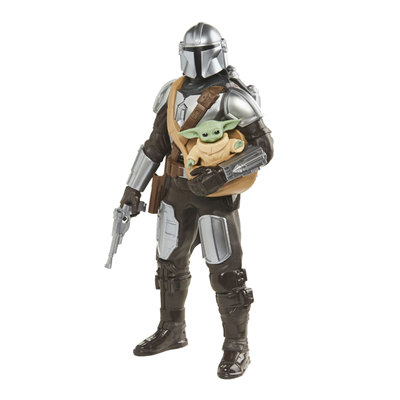 Star Wars Mandalorian Ve Grogu İnteraktif Elektronik İkili Figür F5194