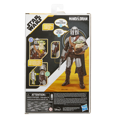 Star Wars Mandalorian Ve Grogu İnteraktif Elektronik İkili Figür F5194