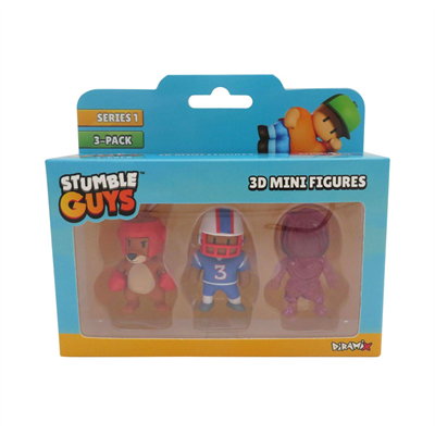 Stumble Guys 3lü Mini Figür Seti Karışık Seçenekler S1 TUY01000