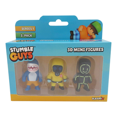 Stumble Guys 3lü Mini Figür Seti Karışık Seçenekler S1 TUY01000