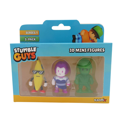Stumble Guys 3lü Mini Figür Seti Karışık Seçenekler S1 TUY01000