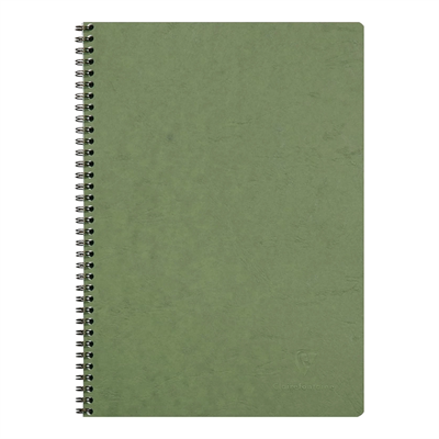 Clairefontaine 781423C Age Bag Koleksiyonu Yeşil Spiral Defter - A4