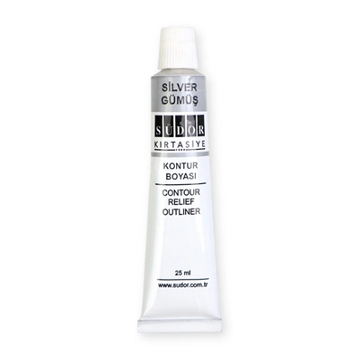 Südor Kontür Boyası 25ml Gümüş