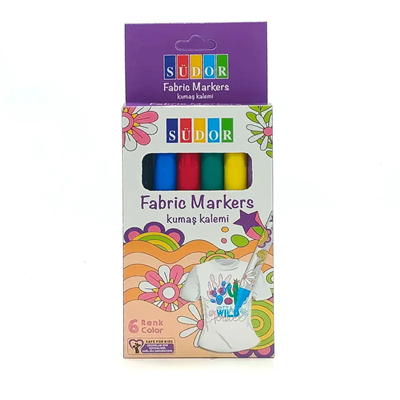 Südor Kumaş Kalemi Set 6lı