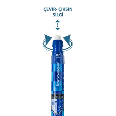 Serve Deep Mekanik Kurşun Kalem 07mm - Harry Potter Ravenclaw Damalı