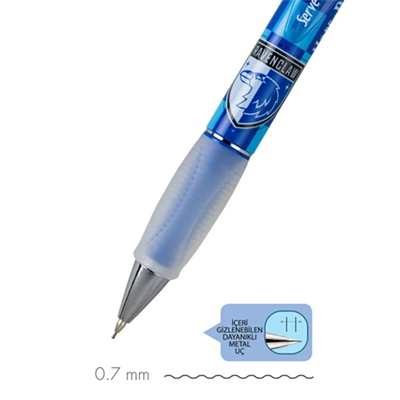 Serve Deep Mekanik Kurşun Kalem 07mm - Harry Potter Ravenclaw Damalı