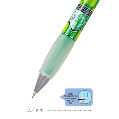 Serve Deep Mekanik Kurşun Kalem 07mm - Harry Potter Slytherin Damalı