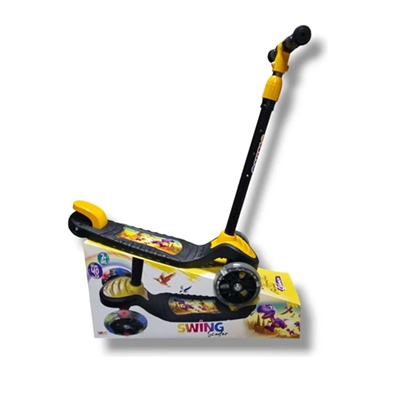 Swing Scooter Sarı Işıklı Swsc6-1