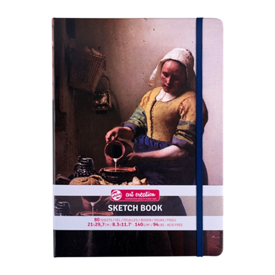 Talens Art Creation Eskiz Bloğu Sert Kapak A4 140gr 21x29,7cm The Milkmaid 80yp