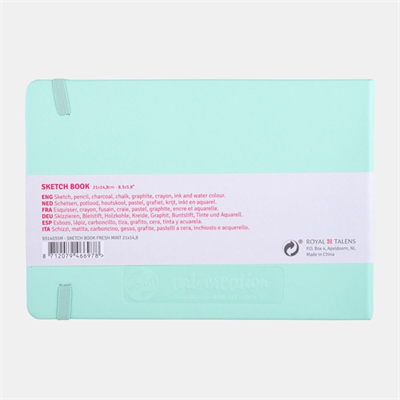 Talens Art Creation Eskiz Bloğu Sert Kapak A5 140gr 14,8x21cm Fresh Mint 80yp