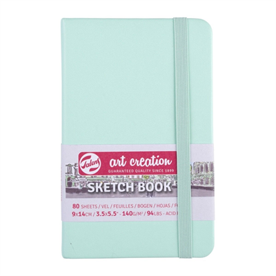 Talens Art Creation Eskiz Bloğu Sert Kapak 140gr 9x14cm Fresh Mint 80yp