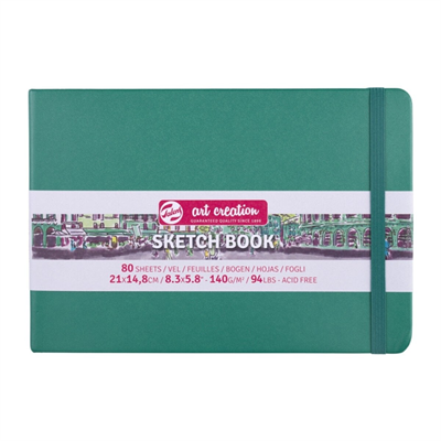 Talens Art Creation Eskiz Bloğu Sert Kapak A5 140gr 14,8x21cm Forest Green 80yp