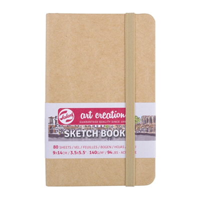 Talens Art Creation Eskiz Bloğu Sert Kapak 140gr 9x14cm Kraft 80yp