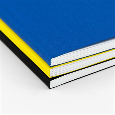 Kunnui Thin Flexible Journal Notebooks 12x16 cm 64 Pages Noktalı 140 Gr Blue