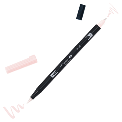 Tombow Dual Brush Pen Baby Pink 800