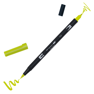 Tombow Dual Brush Pen Grafik Çizim Kalemi 133 Chartreuse