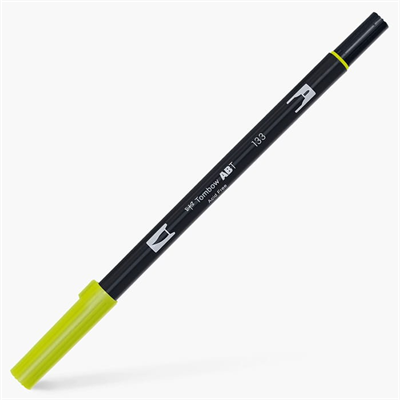 Tombow Dual Brush Pen Grafik Çizim Kalemi 133 Chartreuse