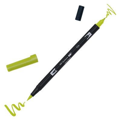 Tombow Brush Abt Grafik Kalemi Light Olive 126