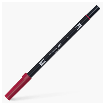 Tombow Dual Brush Pen Grafik Çizim Kalemi 815 Cherry