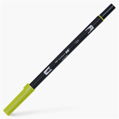 Tombow Brush Abt Grafik Kalemi Light Olive 126