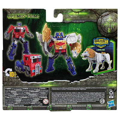 Transformers Rise Of The Beasts Optimus Prime & Lionblade F4622