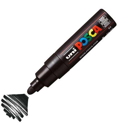 Uni Posca Marker Pc-7m Bold 4.5-5.5 mm Black