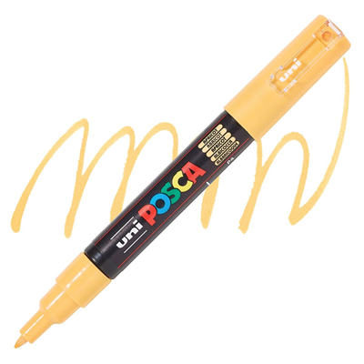Uni Posca 0.7 Su Bazlı Boyama Markorü Kayısı N