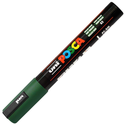 Uni Posca Su Bazlı Marker PC-5M 1.8-2.5mm 83 English Green