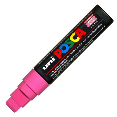 Uni Posca Marker Pc-17k Extra Large 15.0 mm Pink