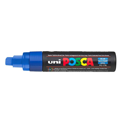 Uni Posca Marker Pc-17k Extra Large 15.0 Mm Blue