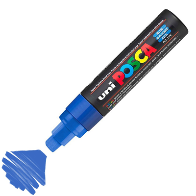 Uni Posca Marker Pc-17k Extra Large 15.0 Mm Blue