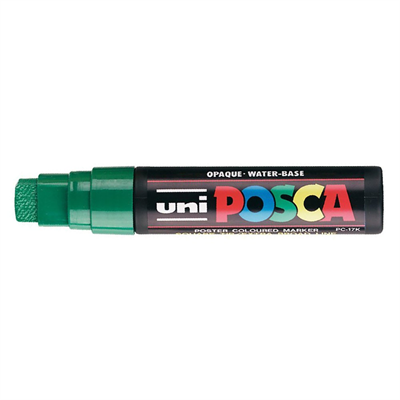 Uni Posca Marker Pc-17k Extra Large 15.0 mm Green
