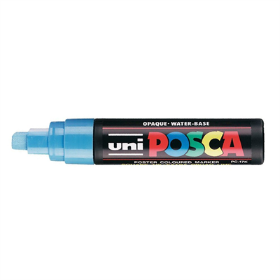 Uni Posca Marker Pc-17k Extra Large 15.0 mm Light Blue