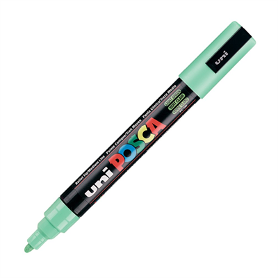 Uni Posca Marker Pc-5m Medium 1.8-2.5 Mm Light Green