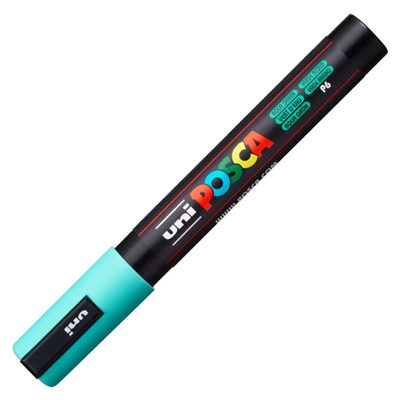 Uni Posca Marker PC-5M Medium 1.8-2.5mm Aqua Green
