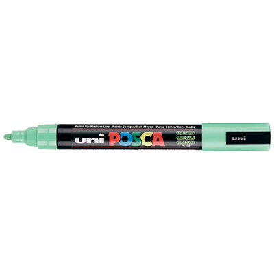 Uni Posca Marker Pc-5m Medium 1.8-2.5 Mm Light Green