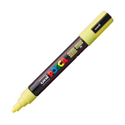 Uni Posca Su Bazlı Marker PC-5M 1.8-2.5mm P2 Sunshine Yellow