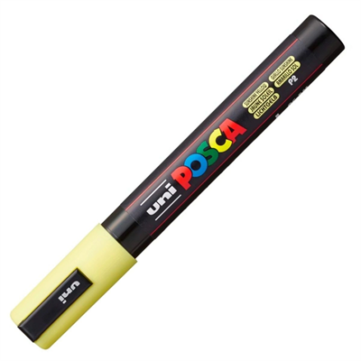 Uni Posca Su Bazlı Marker PC-5M 1.8-2.5mm P2 Sunshine Yellow