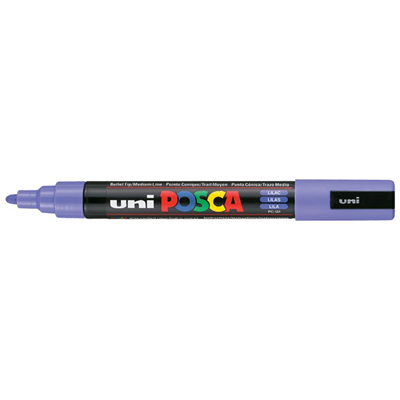 Uni Posca Marker Pc-5m Medium 1.8-2.5 Mm Lilac