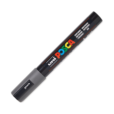 Uni Posca Su Bazlı Marker PC-5M 1.8-2.5mm 82 Deep Grey