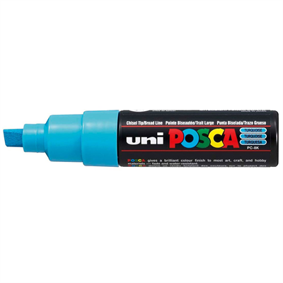 Uni Posca Marker Pc-8k Bold 8.0 mm Turquoise